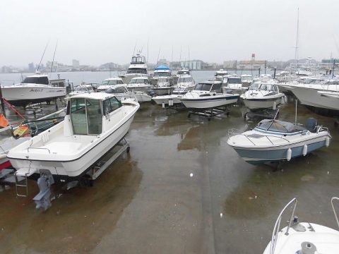 再び台風接近