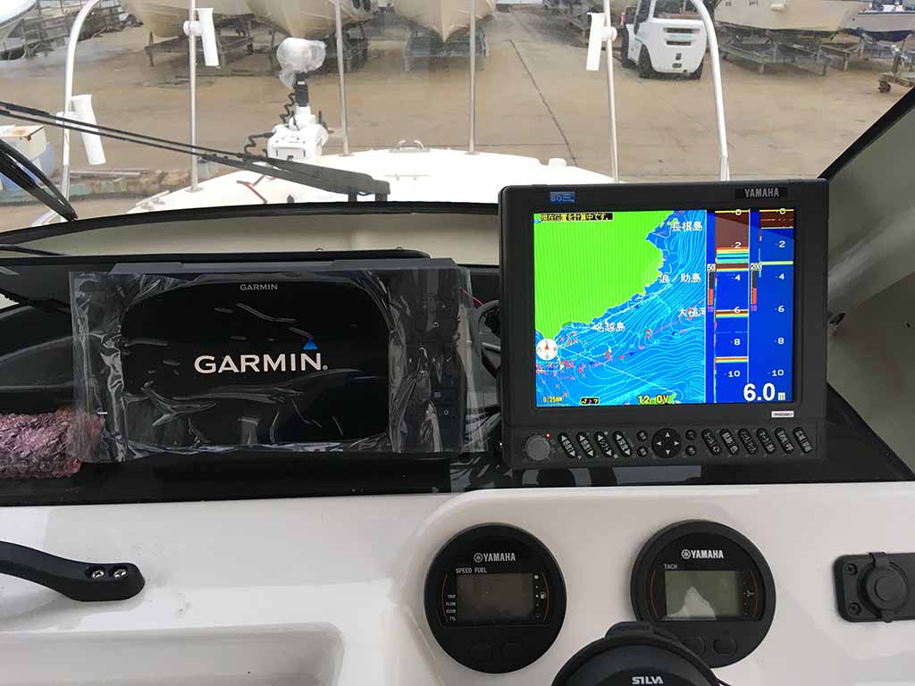 GPSプロッタ、魚探